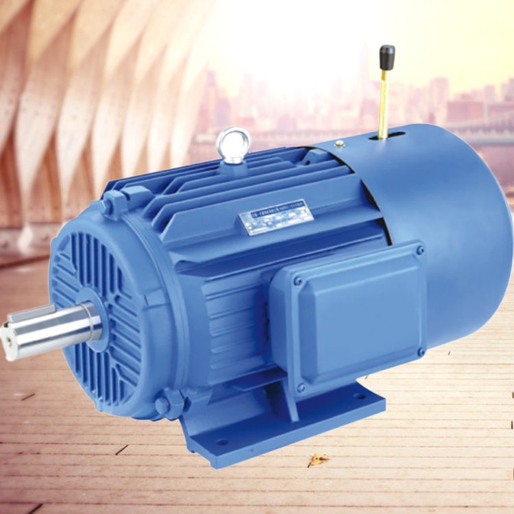 6級(jí)電磁制動(dòng)電機(jī)YEJ90S-6-0.75KW三相異步電動(dòng)機(jī)380V交流電機(jī)